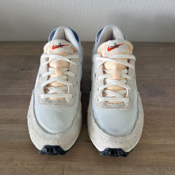 Nike Waffle Debut Vintage Shoes Sneakers Women's 8.5 White Royal Blue DX2931-400 - Picture 3 of 10